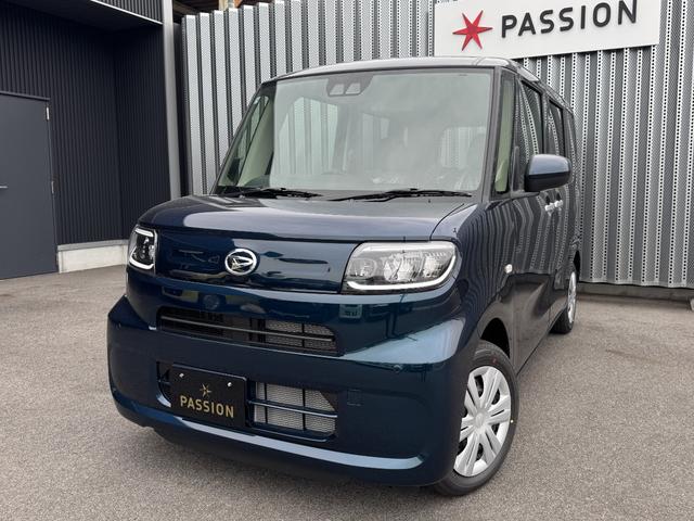 タント Ｌ　届出済未使用車　バックカメラ　両側スライドドア　衝突被害軽減ブレーキ　コーナーセンサー　スマートキー　ＬＥＤヘッドライト　電動格納ドアミラー　アイドリングストップ　オートエアコン　横滑り防止機能（4枚目）