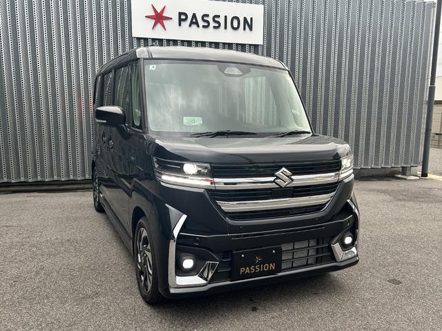 スペーシアカスタム ハイブリッドＸＳターボ　届出済未使用車　両側電動スライドドア　衝突被害軽減ブレーキ　コーナーセンサー　スマートキー　アダクティブクルーズコントロール　アイドリングストップ　電動格納ドアミラー　ＬＥＤヘッドライト　ターボ（7枚目）
