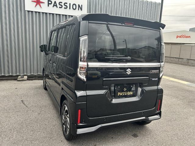 スペーシアカスタム ハイブリッドＸＳターボ　届出済未使用車　両側電動スライドドア　衝突被害軽減ブレーキ　コーナーセンサー　スマートキー　アダクティブクルーズコントロール　アイドリングストップ　電動格納ドアミラー　ＬＥＤヘッドライト　ターボ（10枚目）