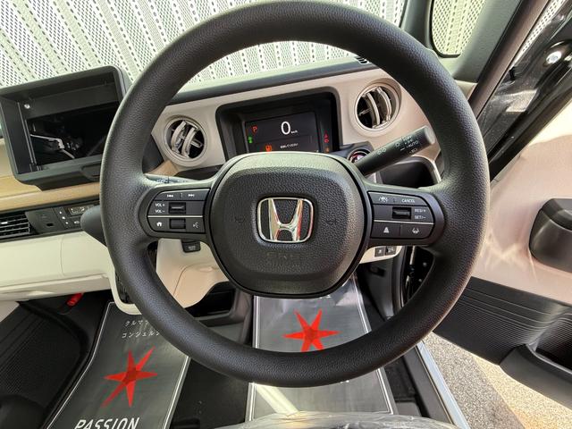 N-BOX ベースグレード 届出済未使用車 片側電動スライドドア 衝突被害軽減ブレーキ コーナーセンサー アダクティブクルーズコントロール スマートキー チップアップシート アイドリングストップ LED 電動格納ドアミラー(14枚目)