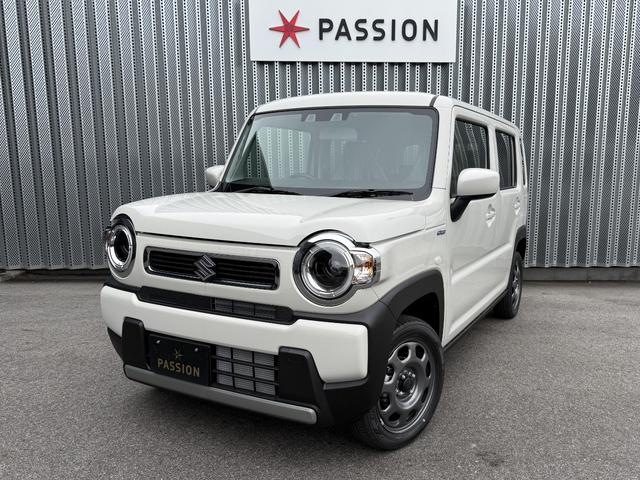 ハスラー ハイブリッドＧ　届出済未使用車　衝突被害軽減ブレーキ　コーナーセンサー　スマートキー　シートヒーター　電動格納ドアミラー　横滑り防止機能　光軸調整機能　アイドリングストップ　アダクティブクルーズコントロール（4枚目）