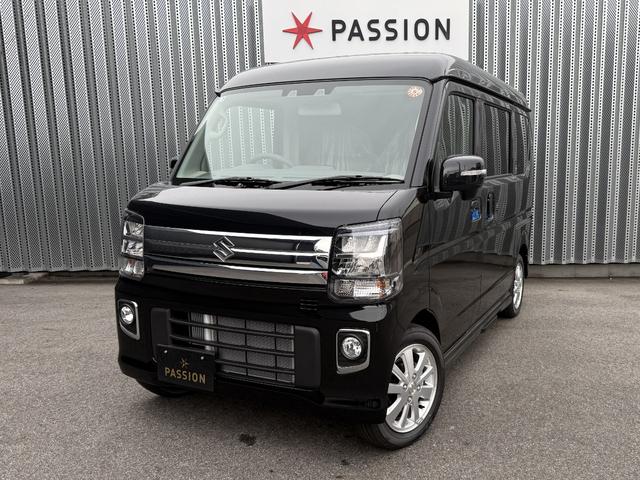 エブリイワゴン PZターボスペシャル 届出済未使用車 両側電動スライドドア 衝突被害軽減ブレーキ コーナーセンサー スマートキー シートヒーター アイドリングストップ リアオートステップ LEDヘッドライト 電動格納ドアミラー(4枚目)