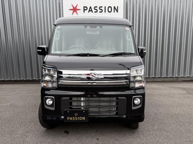 エブリイワゴン PZターボスペシャル 届出済未使用車 両側電動スライドドア 衝突被害軽減ブレーキ コーナーセンサー スマートキー シートヒーター アイドリングストップ リアオートステップ LEDヘッドライト 電動格納ドアミラー(5枚目)