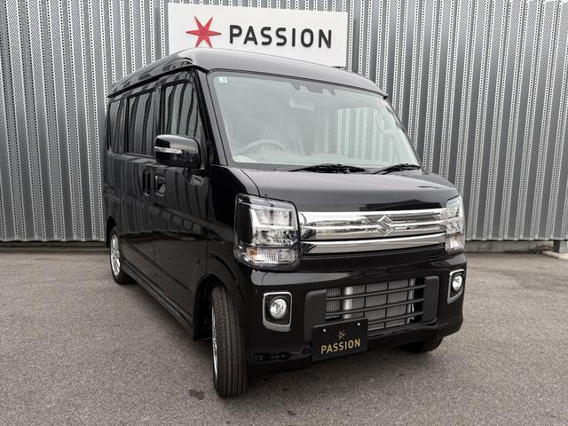 エブリイワゴン PZターボスペシャル 届出済未使用車 両側電動スライドドア 衝突被害軽減ブレーキ コーナーセンサー スマートキー シートヒーター アイドリングストップ リアオートステップ LEDヘッドライト 電動格納ドアミラー(6枚目)