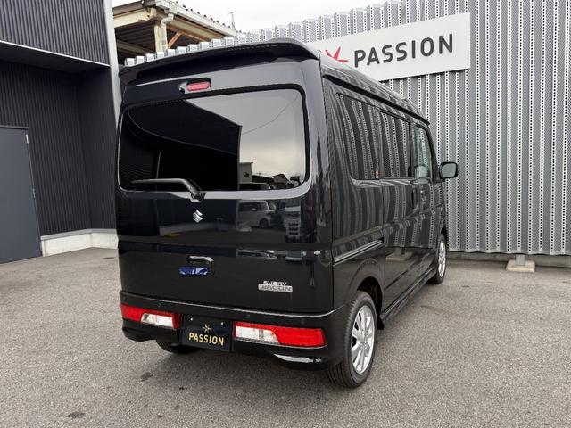 エブリイワゴン PZターボスペシャル 届出済未使用車 両側電動スライドドア 衝突被害軽減ブレーキ コーナーセンサー スマートキー シートヒーター アイドリングストップ リアオートステップ LEDヘッドライト 電動格納ドアミラー(7枚目)