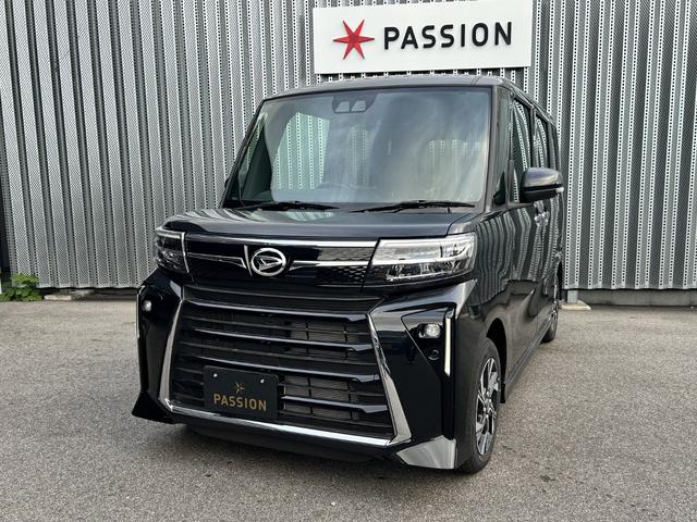 タント カスタムＸ　届出済未使用車　両側電動スライドドア　衝突被害軽減ブレーキ　コーナーセンサー　スマートキー　シートヒーター　アイドリングストップ　バックカメラ　ＬＥＤヘッドライト　電動格納ドアミラー（5枚目）