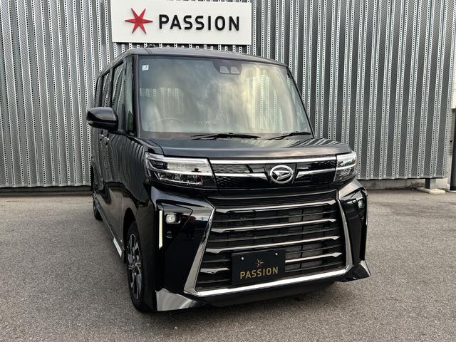 タント カスタムＸ　届出済未使用車　両側電動スライドドア　衝突被害軽減ブレーキ　コーナーセンサー　スマートキー　シートヒーター　アイドリングストップ　バックカメラ　ＬＥＤヘッドライト　電動格納ドアミラー（7枚目）