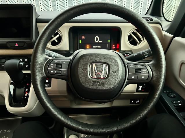 N-BOX ベースグレード 届出済未使用車 片側電動スライドドア 衝突被害軽減ブレーキ コーナーセンサー アダクティブクルーズコントロール スマートキー チップアップシート アイドリングストップ LED 電動格納ドアミラー(17枚目)