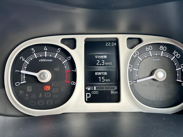 ムーヴキャンバス ストライプスG 届出済未使用車 両側電動スライドドア 衝突被害軽減ブレーキ コーナーセンサー スマートキー シートヒーター アイドリングストップ バックカメラ LEDヘッドライト 電動格納ドアミラー オートエアコン(14枚目)