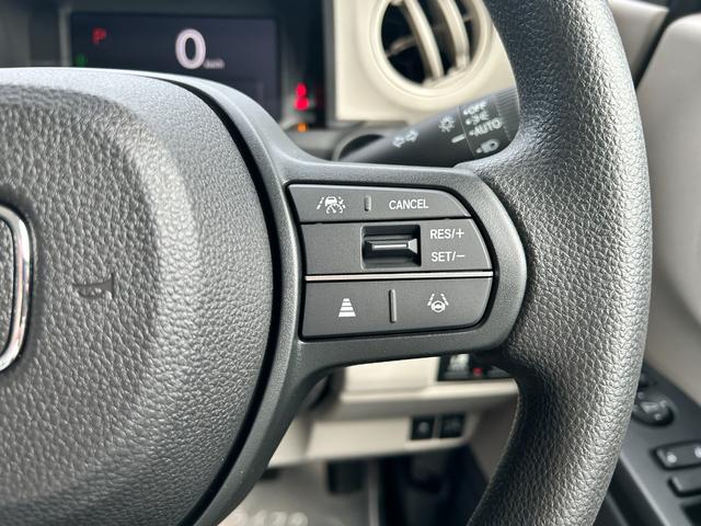 N-BOX ファッションスタイル 届出済未使用車 両側電動スライドドア 衝突被害軽減ブレーキ コーナーセンサー アダクティブクルーズコントロール スマートキー シートヒーター バックカメラ 電動格納ドアミラー LEDヘッドライト(17枚目)