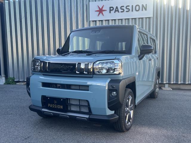 タフト Gターボ ダーククロムベンチャー 届出済未使用車 衝突被害軽減ブレーキ コーナーセンサー スマートキー バックカメラLEDヘッドライト アダクティブクルーズコントロール アイドリングストップ 電動格納ドアミラー アルミホイール(5枚目)