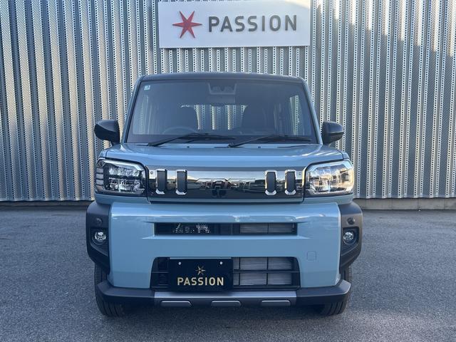 タフト Gターボ ダーククロムベンチャー 届出済未使用車 衝突被害軽減ブレーキ コーナーセンサー スマートキー バックカメラLEDヘッドライト アダクティブクルーズコントロール アイドリングストップ 電動格納ドアミラー アルミホイール(6枚目)