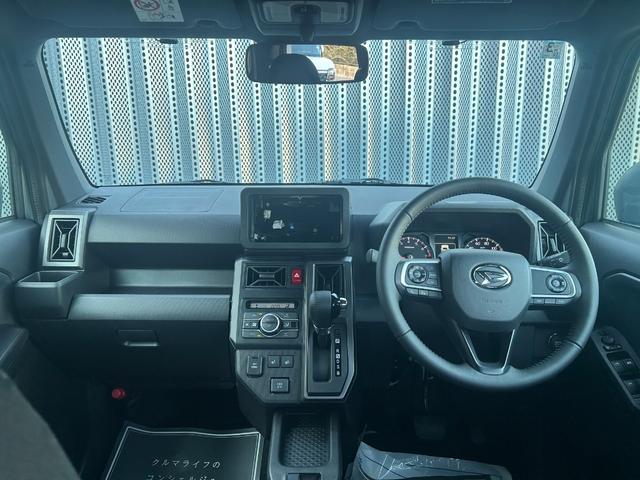 タフト Gターボ ダーククロムベンチャー 届出済未使用車 衝突被害軽減ブレーキ コーナーセンサー スマートキー バックカメラLEDヘッドライト アダクティブクルーズコントロール アイドリングストップ 電動格納ドアミラー アルミホイール(12枚目)