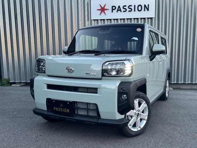 タフト G 届出済未使用車 衝突被害軽減ブレーキ コーナーセンサー スマートキー シートヒーター 電子パーキング バックカメラ LEDヘッドライト アイドリングストップ アルミホイール 横滑り防止機能(4枚目)