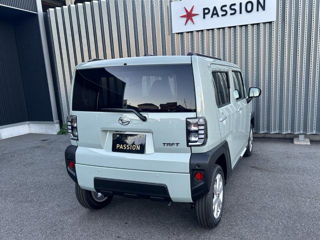 タフト G 届出済未使用車 衝突被害軽減ブレーキ コーナーセンサー スマートキー シートヒーター 電子パーキング バックカメラ LEDヘッドライト アイドリングストップ アルミホイール 横滑り防止機能(8枚目)