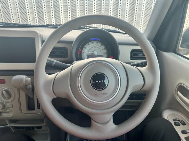 アルトラパン G 届出済未使用車 衝突被害軽減ブレーキ コーナーセンサー スマートキー シートヒーター 電動格納ドアミラー アイドリングストップ 横滑り防止機能 ベンチシート セキュリティアラーム マニュアルエアコン(15枚目)