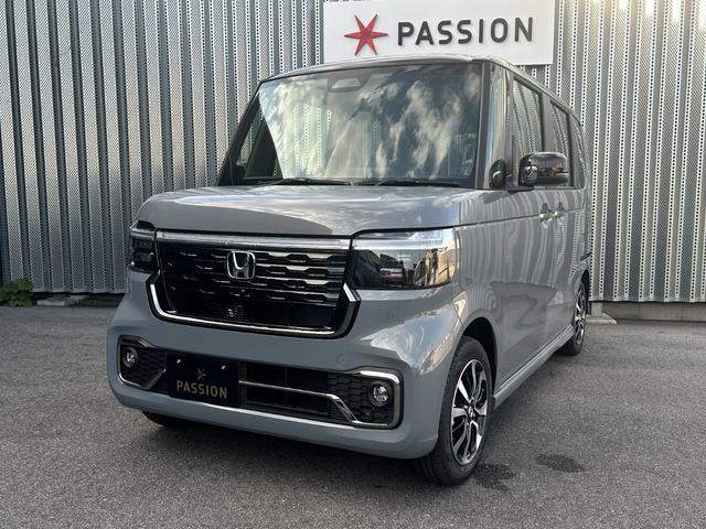 Ｎ－ＢＯＸカスタム コーディネートスタイル　届出済未使用車　両側電動スライドドア　衝突被害軽減ブレーキ　コーナーセンサー　スマートキー　アダクティブクルーズコントロール　ＬＥＤヘッドライト　フォグランプ　アルミホイール　シートヒーター（5枚目）