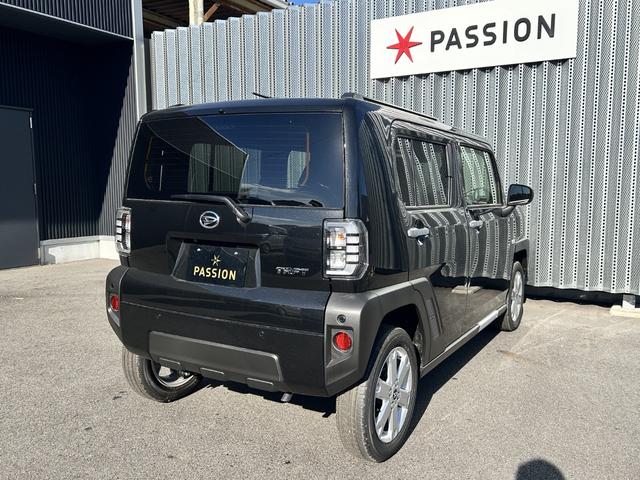 タフト Ｇ　届出済未使用車　衝突被害軽減ブレーキ　コーナーセンサー　スマートキー　シートヒーター　電子パーキング　バックカメラ　ＬＥＤヘッドライト　アイドリングストップ　アルミホイール　横滑り防止機能（8枚目）