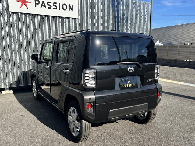 タフト Ｇ　届出済未使用車　衝突被害軽減ブレーキ　コーナーセンサー　スマートキー　シートヒーター　電子パーキング　バックカメラ　ＬＥＤヘッドライト　アイドリングストップ　アルミホイール　横滑り防止機能（10枚目）