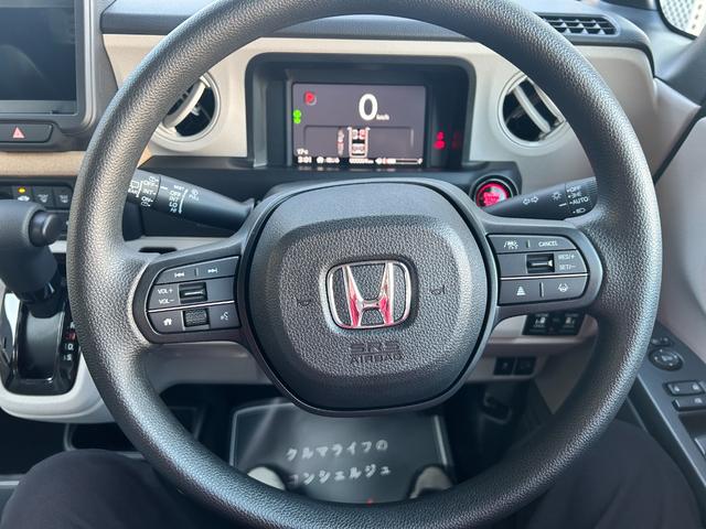 Ｎ－ＢＯＸ ベースグレード　届出済未使用車　片側電動スライドドア　衝突被害軽減ブレーキ　コーナーセンサー　アダクティブクルーズコントロール　スマートキー　チップアップシート　アイドリングストップ　ＬＥＤ　電動格納ドアミラー（14枚目）