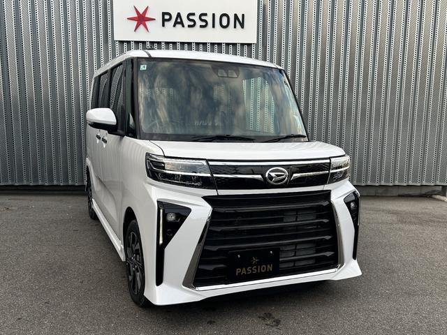 タント カスタムＸ　届出済未使用車　両側電動スライドドア　衝突被害軽減ブレーキ　コーナーセンサー　スマートキー　シートヒーター　アイドリングストップ　バックカメラ　ＬＥＤヘッドライト　電動格納ドアミラー（7枚目）