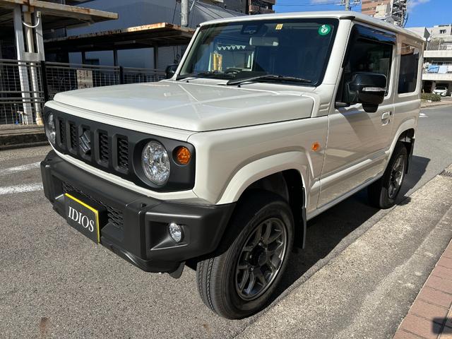 ジムニー XC ホワイトパール ターボ LEDライト&フォグ シートヒーター デュアルセンサーブレーキ クルコン インテリキー AT 4WD(3枚目)