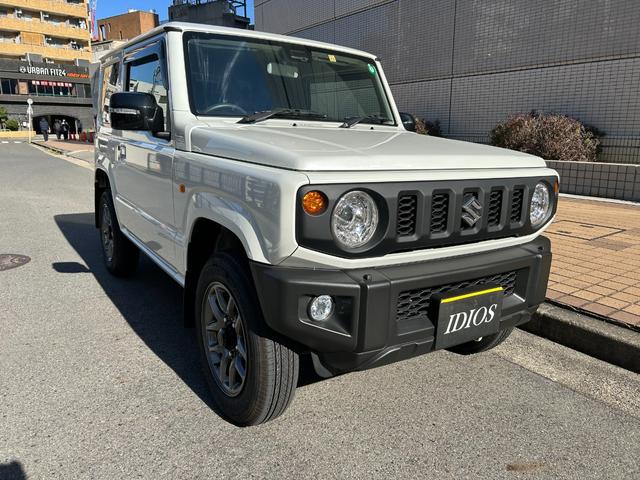 ジムニー XC ホワイトパール ターボ LEDライト&フォグ シートヒーター デュアルセンサーブレーキ クルコン インテリキー AT 4WD(5枚目)