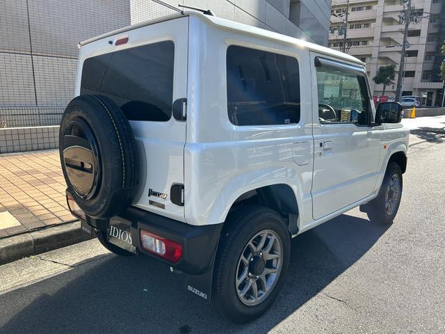 ジムニー XC ホワイトパール ターボ LEDライト&フォグ シートヒーター デュアルセンサーブレーキ クルコン インテリキー AT 4WD(6枚目)