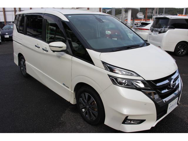 セレナ ハイウェイスター　Ｖセレクション　プロパイロット　衝突回避ブレーキ　車線逸脱　Ａクルーズ　８インチナビ　後席モニター　全周カメラ　ＥＴＣ　スマートキープッシュスタート　デジタルミラー　Ｃソナー　両側電動ドア　シートヒーター　ＵＳＢ（8枚目）