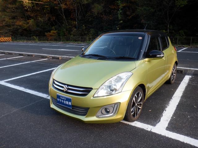 スイフト スタイル－ＤＪＥ　スマートキー　社外ＳＤナビ　ワンセグ　アイドリングストップ　オートエアコン　横滑り防止装置　盗難防止装置　ＥＴＣ（2枚目）