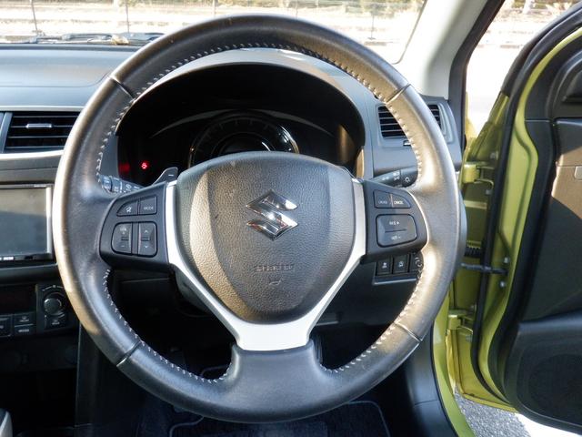 スイフト スタイル－ＤＪＥ　スマートキー　社外ＳＤナビ　ワンセグ　アイドリングストップ　オートエアコン　横滑り防止装置　盗難防止装置　ＥＴＣ（11枚目）