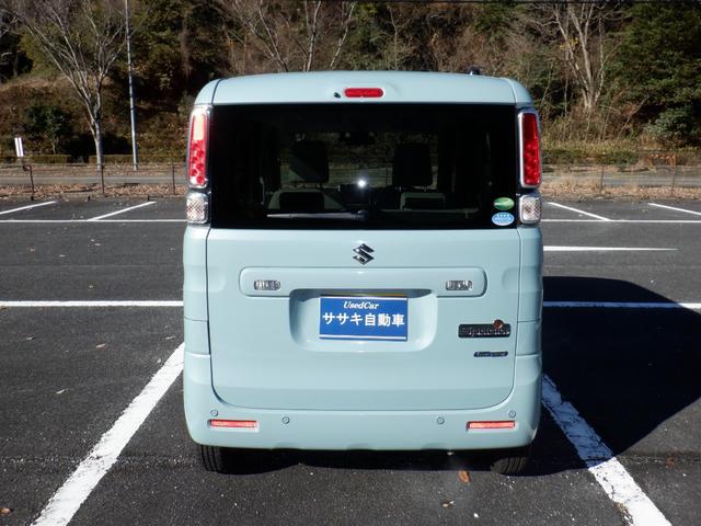 スペーシア ハイブリッドＸ　ドライブレコーダー　ＥＴＣ　両側電動スライドドア　ナビ　ＴＶ　クリアランスソナー　レーンアシスト　衝突被害軽減システム　オートライト　スマートキー　アイドリングストップ　電動格納ミラー（7枚目）