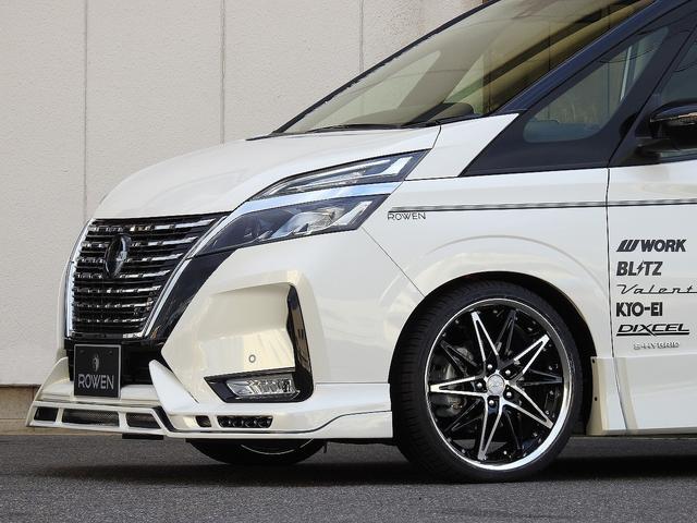 ハイウェイスターV 新車ROWENコンプリートカー ROWENエアロパーツ4点KIT!BLITZ車高調!WORK19インチホイール!カロッツエリア7インチナビ&バックカメラ!新車コンプリートカー販売(15枚目)
