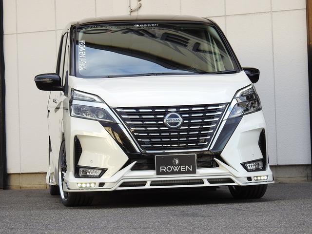 ハイウェイスターV 新車ROWENコンプリートカー ROWENエアロパーツ4点KIT!BLITZ車高調!WORK19インチホイール!カロッツエリア7インチナビ&バックカメラ!新車コンプリートカー販売(26枚目)