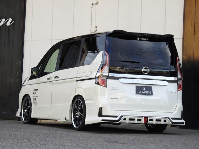 ハイウェイスターV 新車ROWENコンプリートカー ROWENエアロパーツ4点KIT!BLITZ車高調!WORK19インチホイール!カロッツエリア7インチナビ&バックカメラ!新車コンプリートカー販売(28枚目)