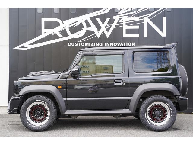 JC 4WD ROWENエアロ フロントバンパー フロントグリル ボンネットフードカバー リアバンパー リアウイング WORK15インチAW オリジナルシートカバー 純正8型SDナビ(7枚目)