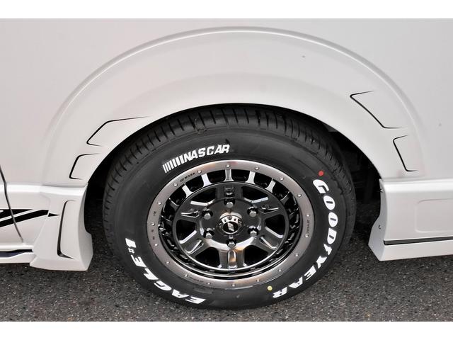 スーパーGL ダークプライムII 新車未登録 ディーゼルターボ ROWENコンプリート仕様 ROWENエアロKIT 玄武ローダウン WORK16インチAW LEDテールレンズ ハーフレザー トヨタセーフティセンス(15枚目)