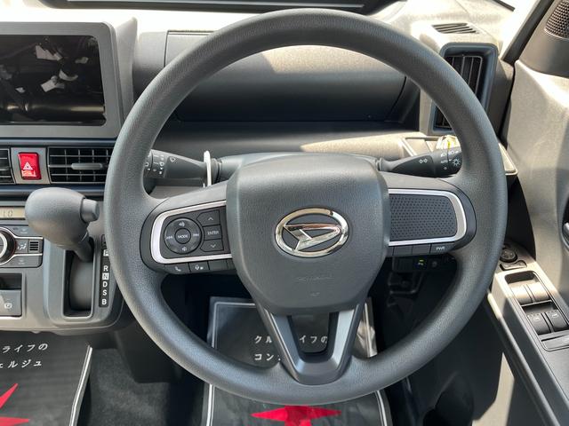 タント Ｘ　片側電動スライドドア　衝突被害軽減ブレーキ　コーナーセンサー　電動格納ドアミラー　ＬＥＤヘッドライト　オートハイビーム　アイドリングストップ　オートエアコン　パワーウインドウ　Ｂカメラ　届出済未使用車（13枚目）