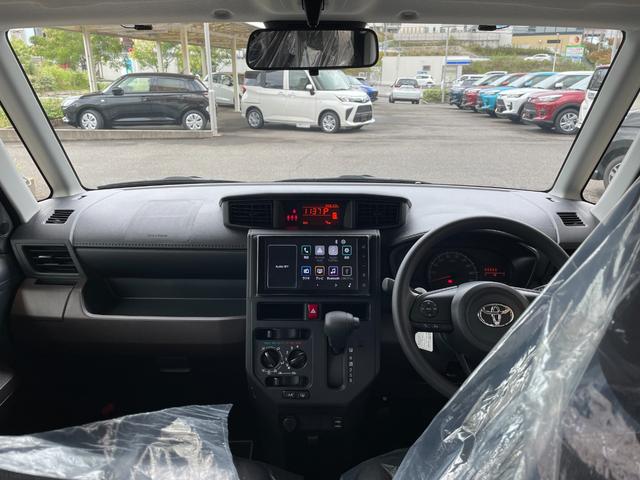 ルーミー X 登録済未使用車 片側電動スライドドア ディスプレイオーディオ 衝突被害軽減ブレーキ コーナーセンサー スマートキー 電動格納ドアミラー ハイビームアシスト アイドリングストップ バックカメラ(13枚目)