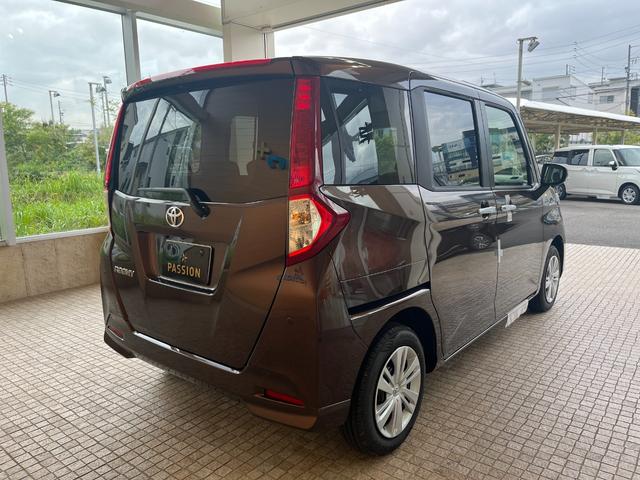 ルーミー G 登録済未使用車 両側電動スライドドア 衝突被害軽減ブレーキ コーナーセンサー スマートキー ディスプレイオーディオ LEDヘッドライト 電動格納ドアミラー バックカメラ ウォークスルー(8枚目)