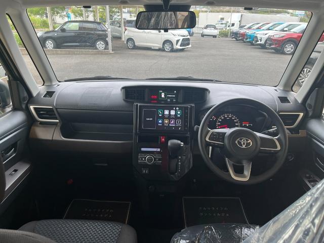 ルーミー G 登録済未使用車 両側電動スライドドア 衝突被害軽減ブレーキ コーナーセンサー スマートキー ディスプレイオーディオ LEDヘッドライト 電動格納ドアミラー バックカメラ ウォークスルー(12枚目)