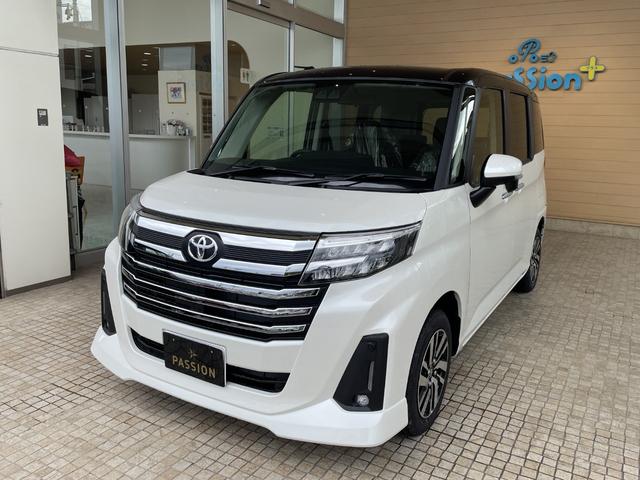 ルーミー カスタムG 登録済未使用車 両側電動スライドドア 衝突被害軽減ブレーキ ディスプレイオーディオ アルミホイール LEDヘッドライト 電動格納ドアミラー アイドリングストップ アダクティブクルーズコントロール(5枚目)