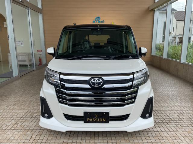 ルーミー カスタムG 登録済未使用車 両側電動スライドドア 衝突被害軽減ブレーキ ディスプレイオーディオ アルミホイール LEDヘッドライト 電動格納ドアミラー アイドリングストップ アダクティブクルーズコントロール(6枚目)