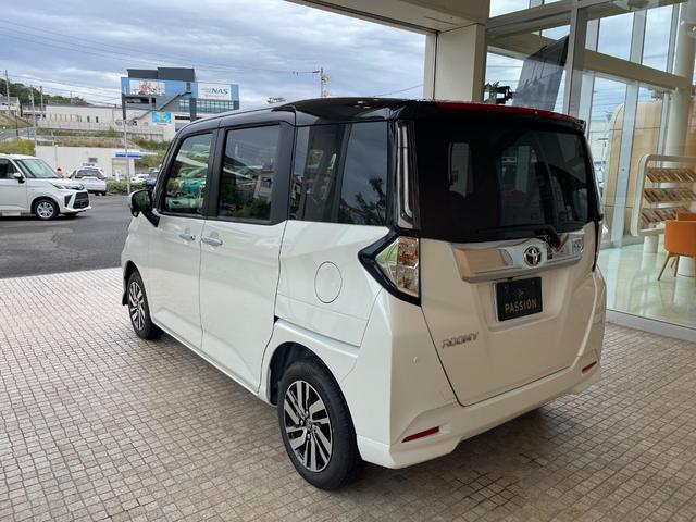 ルーミー カスタムG 登録済未使用車 両側電動スライドドア 衝突被害軽減ブレーキ ディスプレイオーディオ アルミホイール LEDヘッドライト 電動格納ドアミラー アイドリングストップ アダクティブクルーズコントロール(10枚目)
