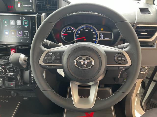 ルーミー カスタムG 登録済未使用車 両側電動スライドドア 衝突被害軽減ブレーキ ディスプレイオーディオ アルミホイール LEDヘッドライト 電動格納ドアミラー アイドリングストップ アダクティブクルーズコントロール(17枚目)