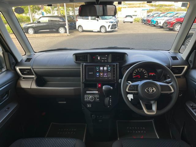 ルーミー G-T 登録済未使用車 両側電動スライドドア 衝突被害軽減ブレーキ コーナーセンサー スマートキー 全方位カメラ アイドリングストップ ディスプレイオーディオ 電動格納ドアミラー LEDヘッドライト(12枚目)