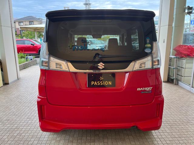 ソリオバンディット ハイブリッドSV 車検8年3月 全方位カメラ 衝突被害軽減ブレーキ 片側電動スライドドア アルミホイール 電動格納ドアミラー クルーズコントロール スマートキー 横滑り防止機能 セキュリティアラーム オートエアコン(9枚目)