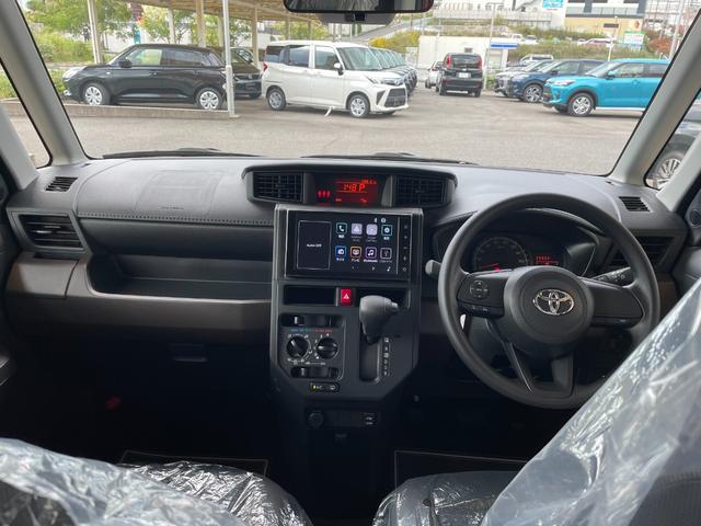 ルーミー Ｘ　登録済未使用車　片側電動スライドドア　ディスプレイオーディオ　衝突被害軽減ブレーキ　コーナーセンサー　スマートキー　電動格納ドアミラー　ハイビームアシスト　アイドリングストップ　バックカメラ（12枚目）