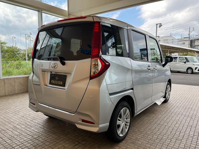 ルーミー Ｘ　登録済未使用車　片側電動スライドドア　ディスプレイオーディオ　衝突被害軽減ブレーキ　コーナーセンサー　スマートキー　電動格納ドアミラー　ハイビームアシスト　アイドリングストップ　バックカメラ（8枚目）