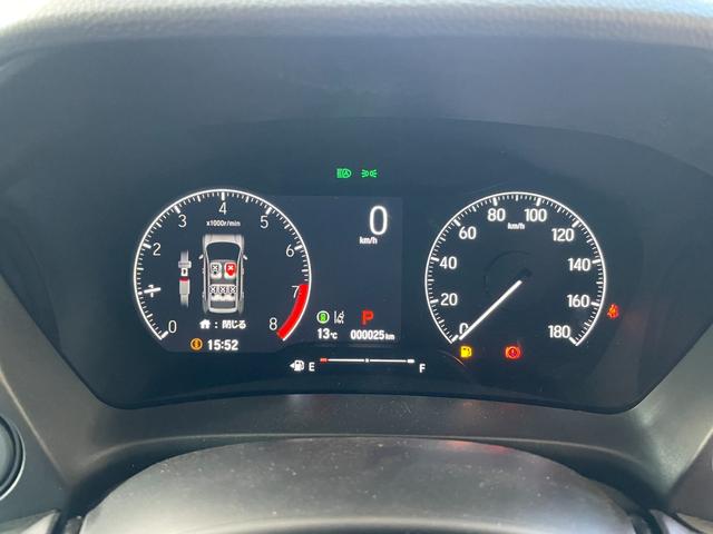 ＷＲ－Ｖ Ｘ　登録済未使用車　衝突被害軽減ブレーキ　コーナーセンサー　スマートホン　電動格納ドアミラー　バックカメラ　ＬＥＤヘッドライト　オートエアコン　アダクティブクルーズコントロール　横滑り防止機能（14枚目）